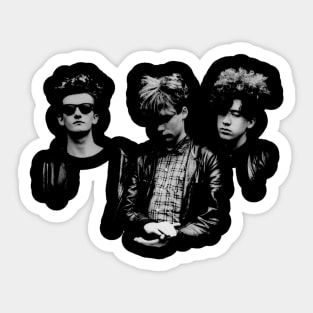 Psychocandy Reverberations Celebrate the Shoegaze Sound of Jesus And Mary Chain with a Stylish T-Shirt Sticker